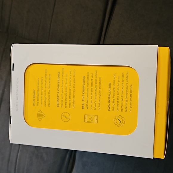 Packard Bell Wi-Fi Temperature Sensor Compatible With Amazon Alexa And Google - Picture 3 of 11